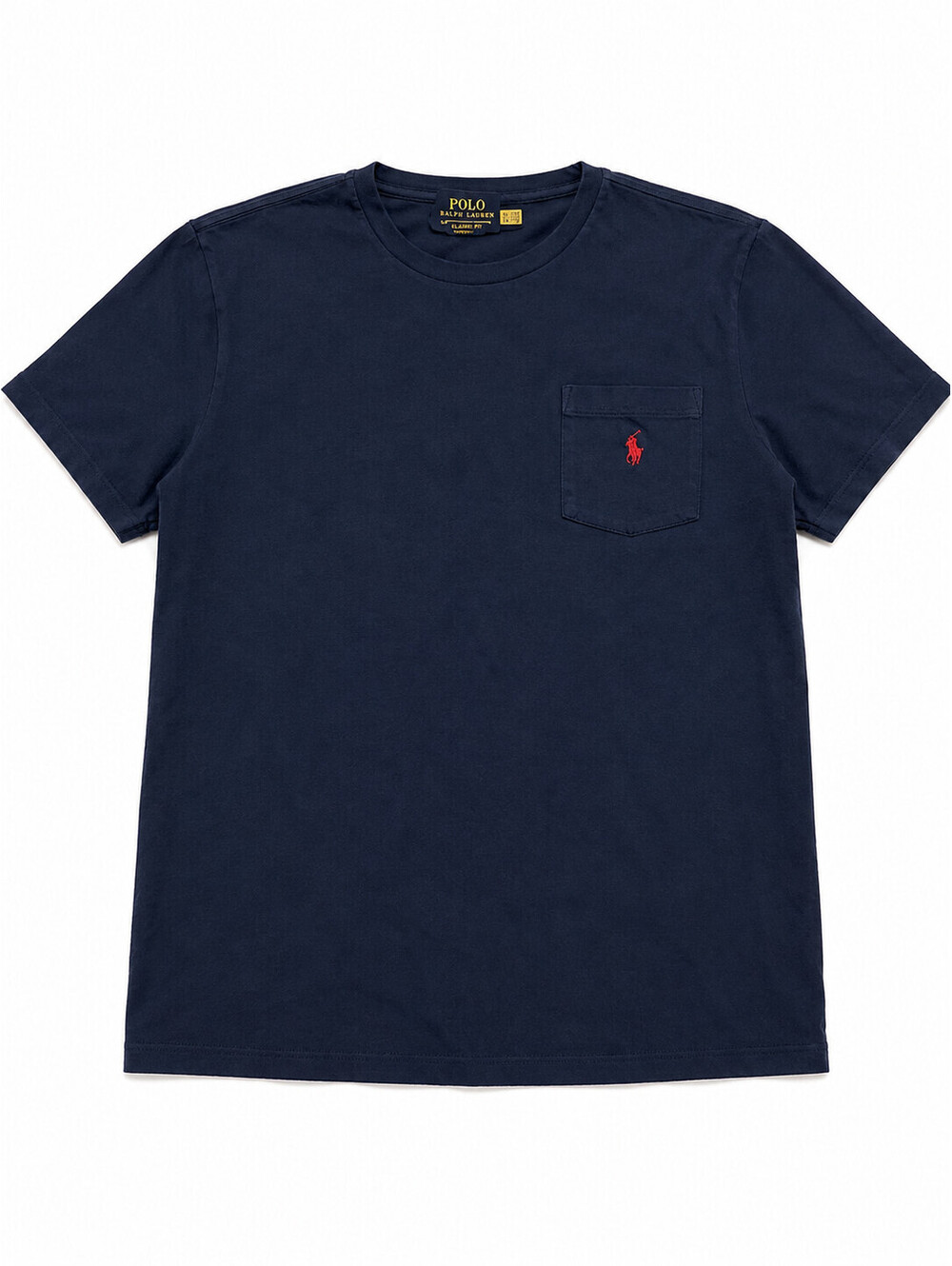 Polo Ralph Lauren Men's Navy Blue Pocket T-Shirt Size 2XB